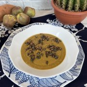 Ilaria-bertinelli-vellutata-di-patate-dolci-e-carciofi