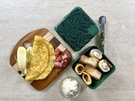 ilaria-bertinelli-frittata-cremosa-con-zucchine-grigliate