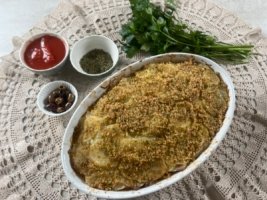 ilaria-bertinelli-torta-di-baccalà-gratinata