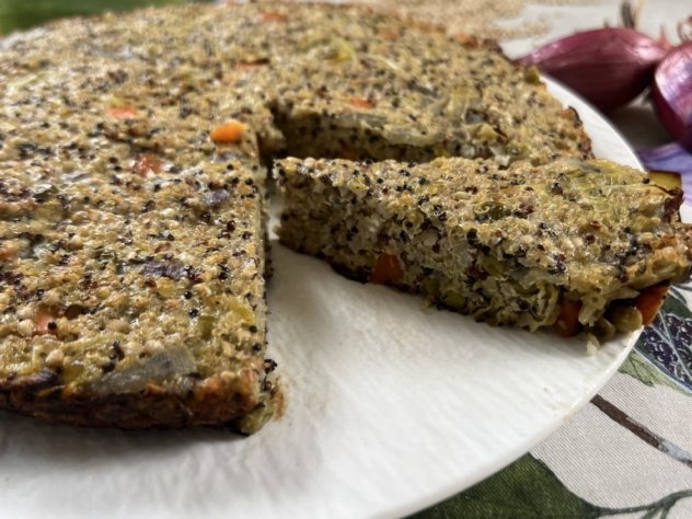ilaria-bertinelli-tortino-di-quinoa-e-grano-saraceno