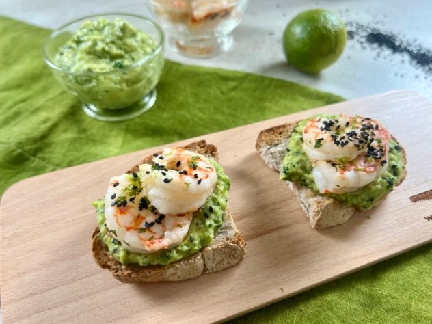 Ilaria-bertinelli-pesto-di-zucchine-e-gamberi